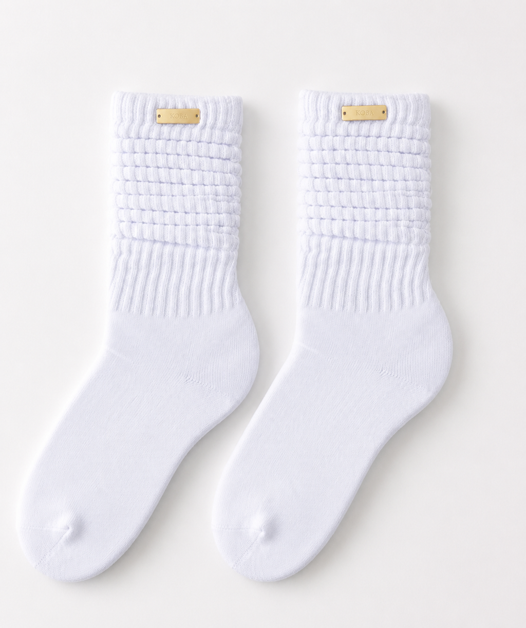 KOBA Scrunch socks